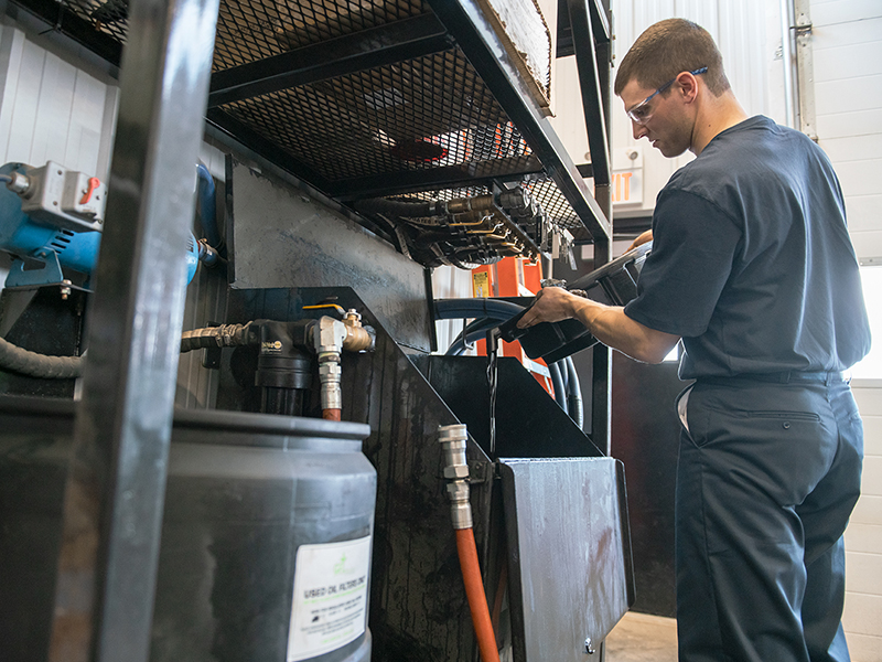 Used Motor Oil Storage