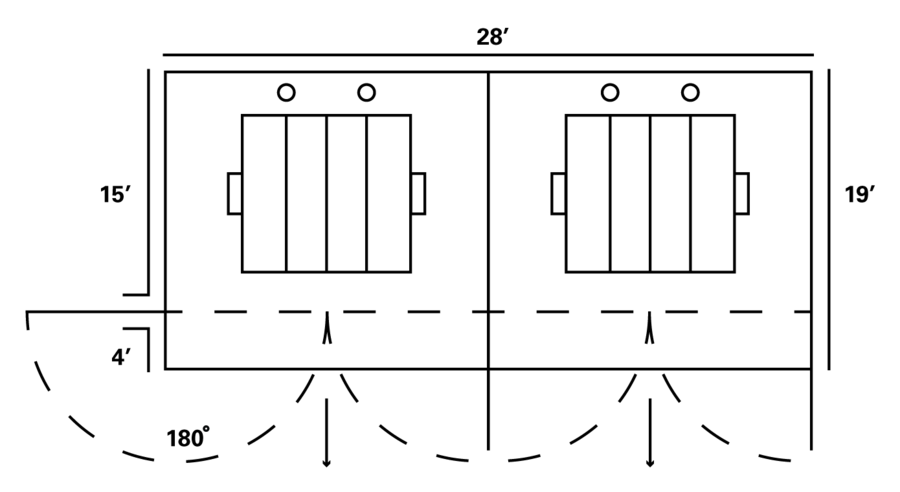 Dumpster Enclosure Diagram