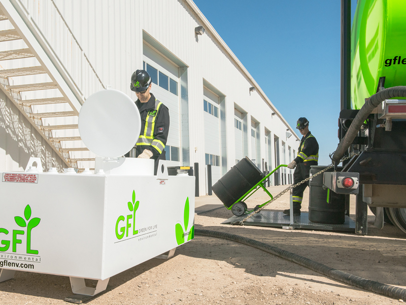 Services de fluides pour déchets automobiles